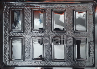 Molde Barra rectangular x8