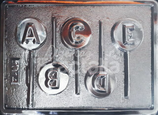 Molde Abecedario chupeta a-e