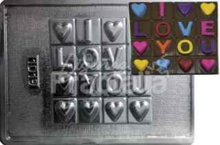 Molde Barra I love you