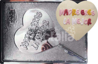Molde Corazon madre eres la mejor
