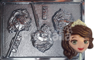 Molde Personajes Princesa sofia cara