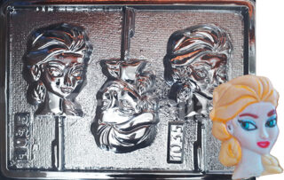 Molde Personajes Princesa Elsa