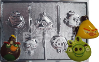 Molde Personajes Angry birds