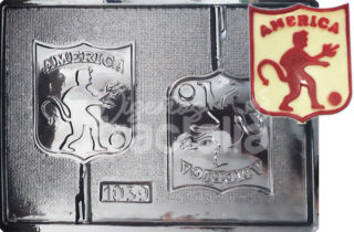 Molde Escudo america x2