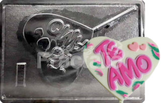 Molde Corazon te amo x1