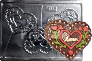 Molde Corazon amor