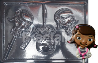 Molde Personajes Doctora juguetes