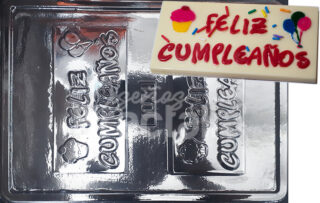 Molde Tarjetas feliz cumpleanos x2