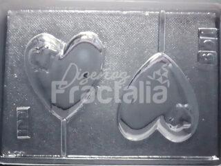 Molde Corazon flechado