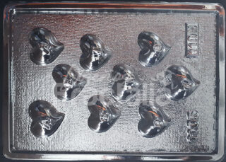 Molde Corazones abc1