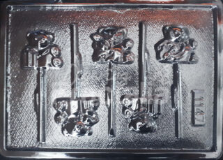 Molde Osos con regalo