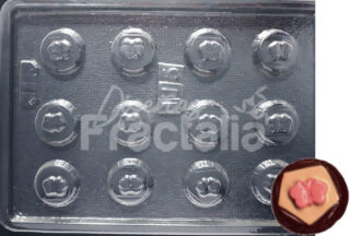 Molde Circulares con mariposa