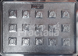 Molde Abecedario letra O