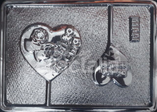 Molde Corazon cristo te ama