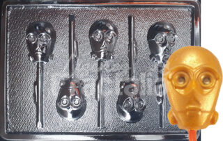 Molde Personajes Robot C3PO Starwars