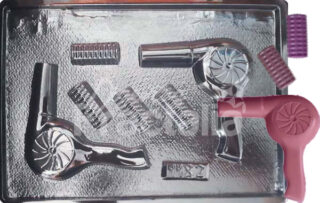 Molde Secador y rulos