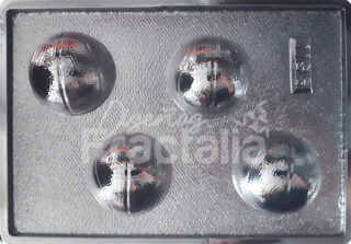 Molde Balon basquet 3D