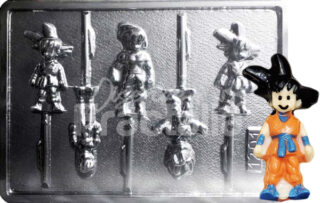 Molde Personajes Dragon ball