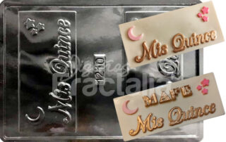 Molde Tarjeta mis quince