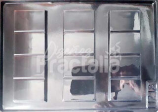 Molde barras pastillas x4