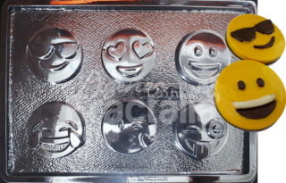 Molde emoticon bombon