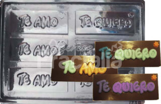 Molde Tarjetas te amo te quiero