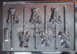 Molde Osos con matera