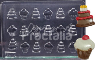 Molde Apliques Cupcakes y tortas