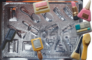 Molde Set de costmeticos