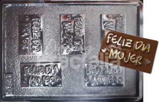Molde Tarjetas feliz dia mujer