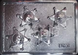 Molde Placa sheriff