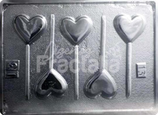 Molde Corazones medianos
