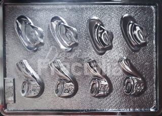 Molde Sombreros y pipas