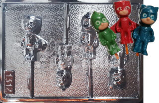 Molde Pj Mask Heroes en Pijama