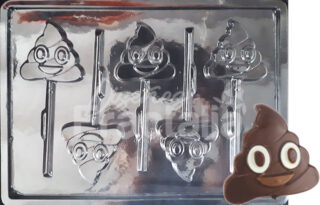 Molde Emoticon popo