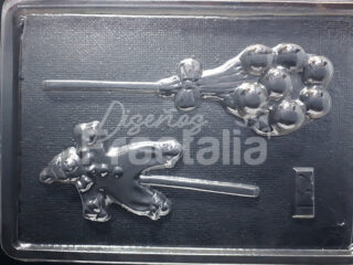 Molde Payaso y bombas