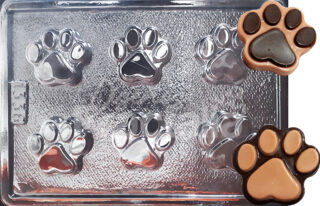 Molde Huellas de perro