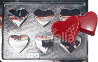 Molde Corazon plano