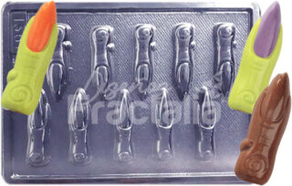 Molde Dedos hallowen