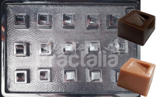 Molde Bombon cuadrado (hueco)