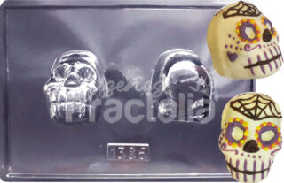 Molde Calavera 3D