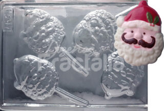 Molde papa noel cara