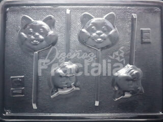 Molde Gatos y cerdos