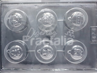 Molde chocooreo navidena