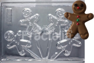 Molde hombre jengibre mediano