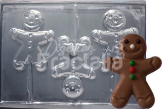 Molde hombre jengibre grande