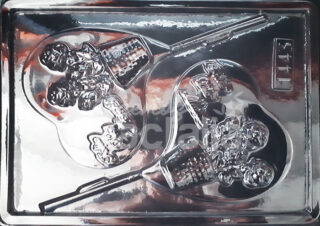 Molde corazon feliz dia mama rosas