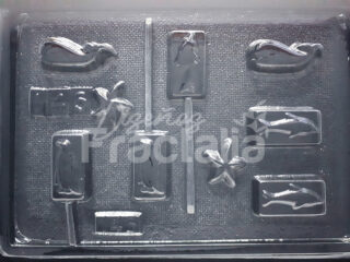 Molde Pinguino delfin ballena