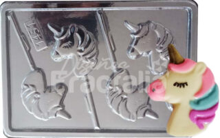 Molde chupetas unicornio