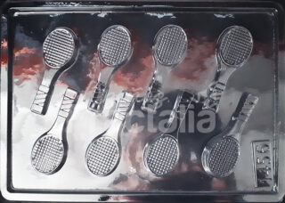 Molde raquetas de tenis